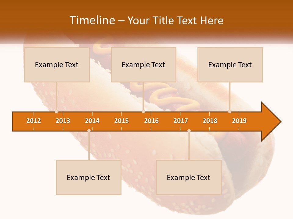 Summer Grilled Delicious PowerPoint Template