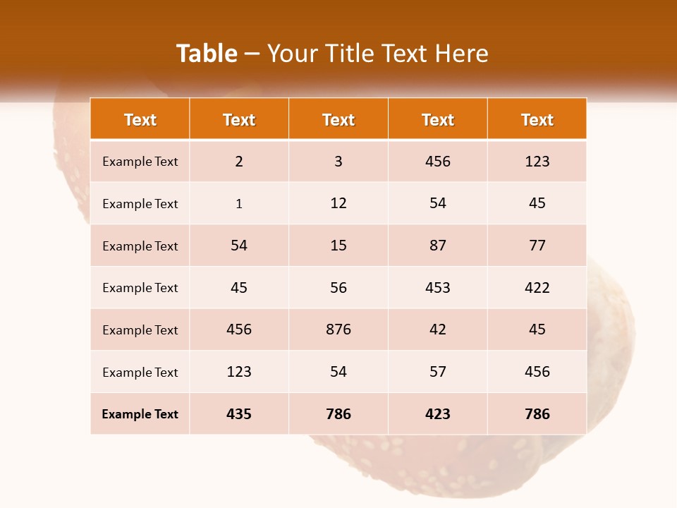 Summer Grilled Delicious PowerPoint Template