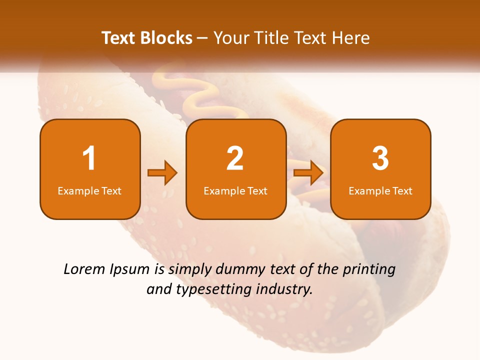 Summer Grilled Delicious PowerPoint Template