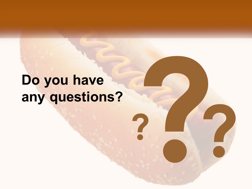 Summer Grilled Delicious PowerPoint Template