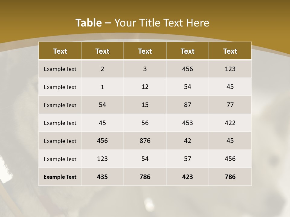 Performance Husky Fur PowerPoint Template