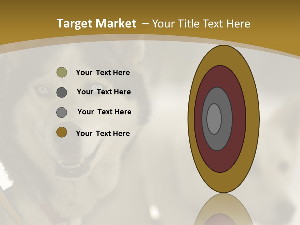 Performance Husky Fur PowerPoint Template