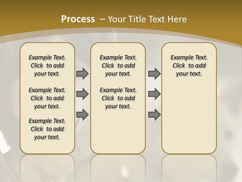 Performance Husky Fur PowerPoint Template