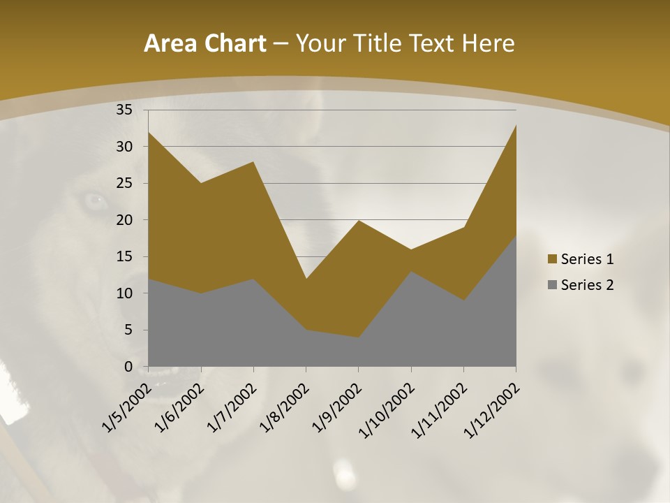 Performance Husky Fur PowerPoint Template