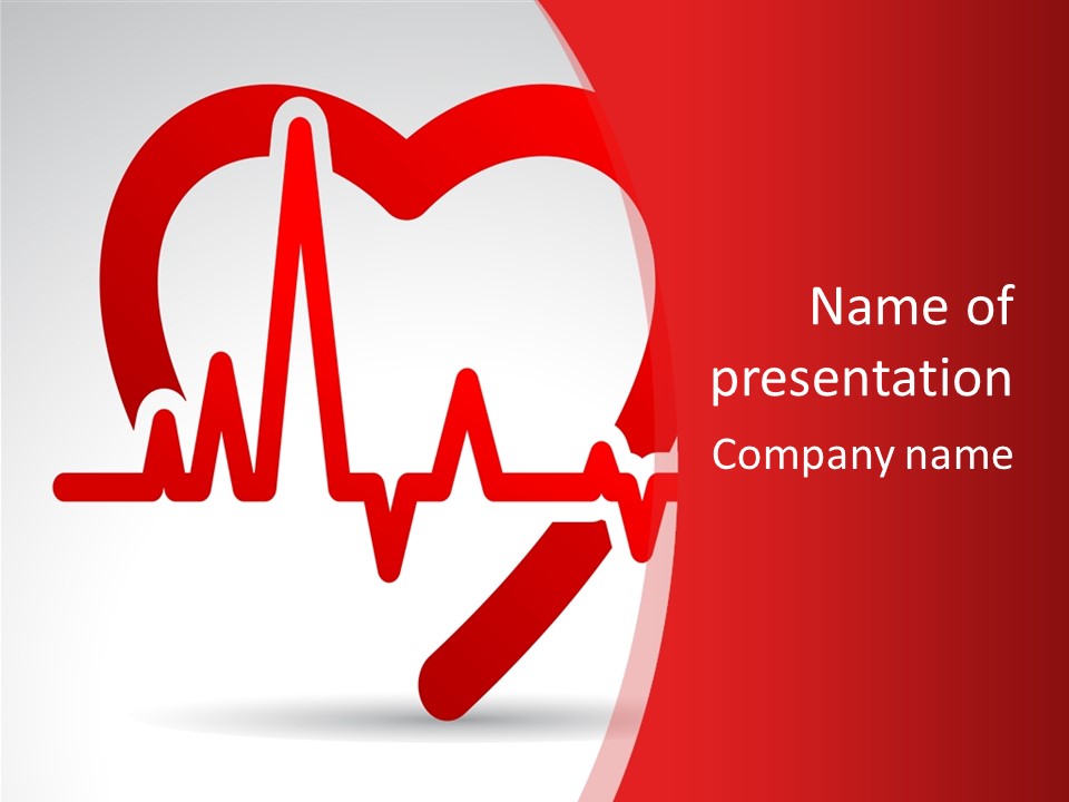 Cardiologist Excitation Electrocardiogram PowerPoint Template