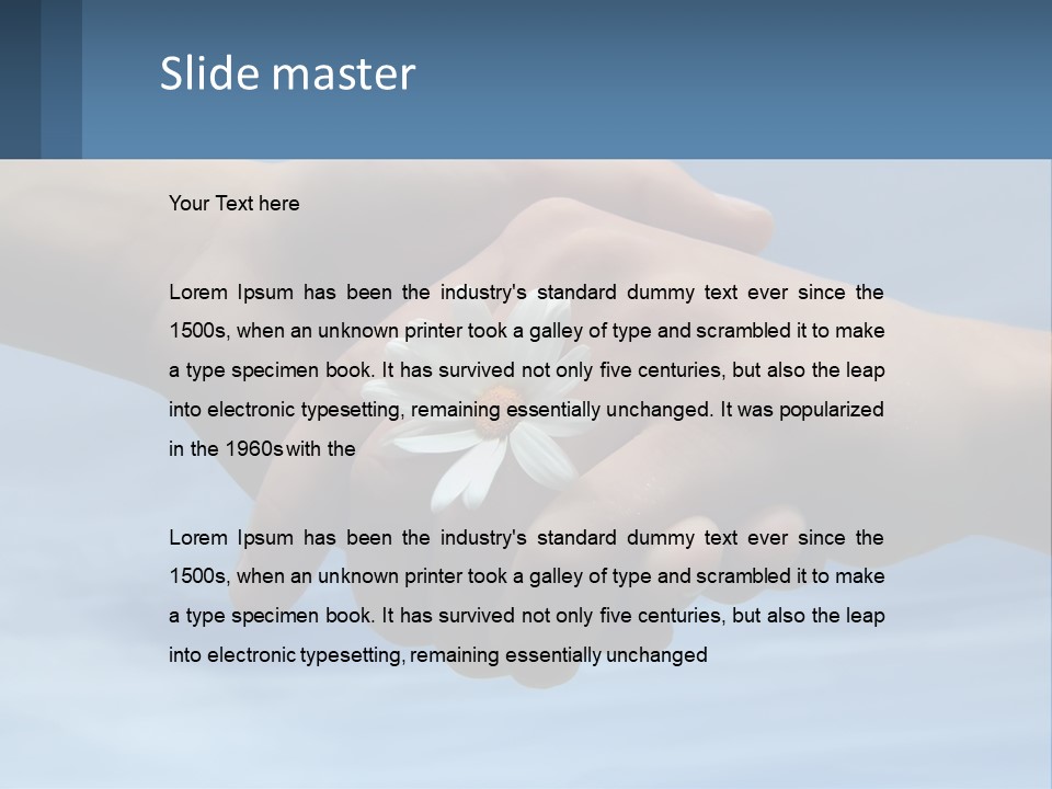 Two Care Join PowerPoint Template