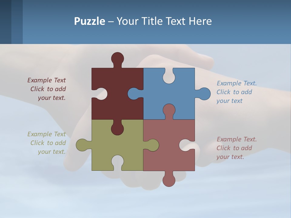 Two Care Join PowerPoint Template