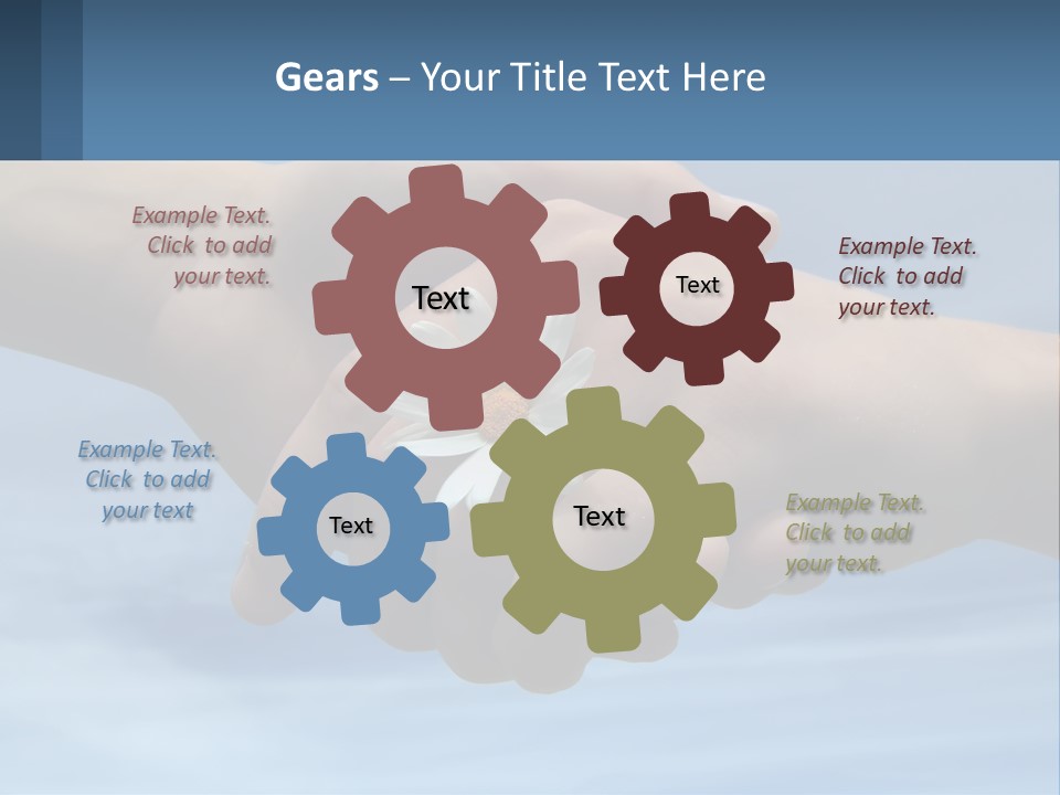 Two Care Join PowerPoint Template