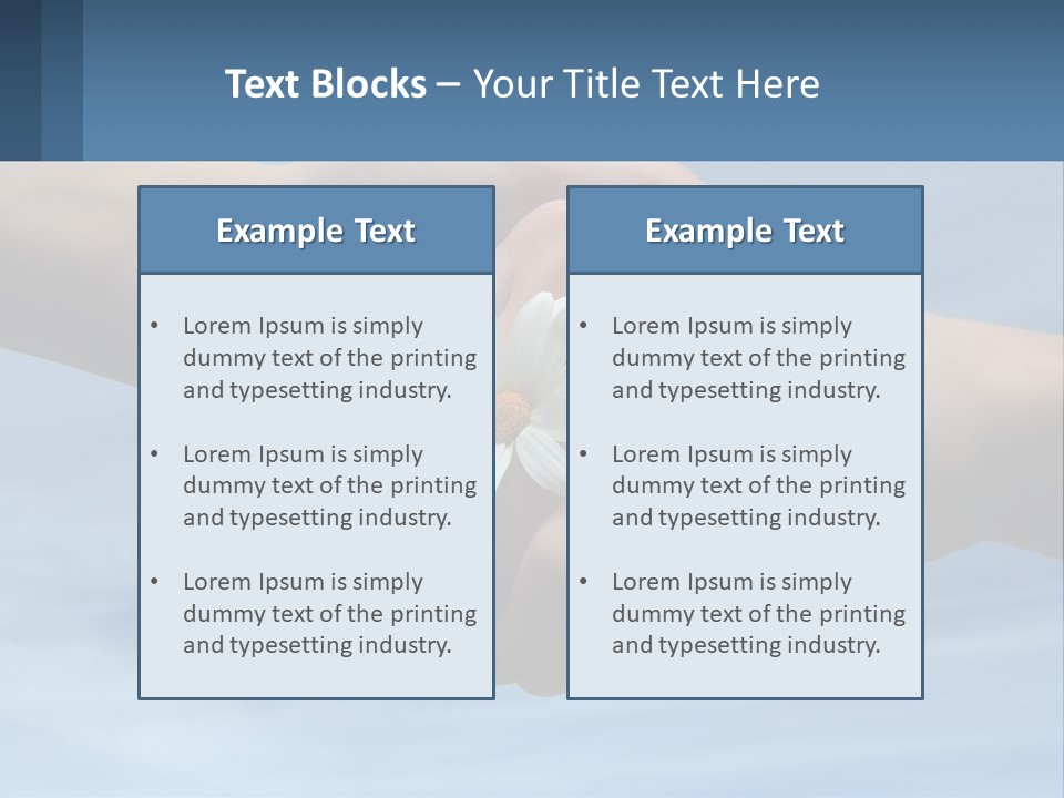 Two Care Join PowerPoint Template