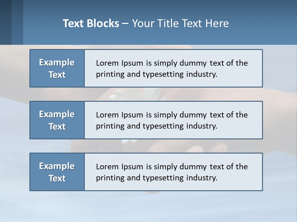 Two Care Join PowerPoint Template