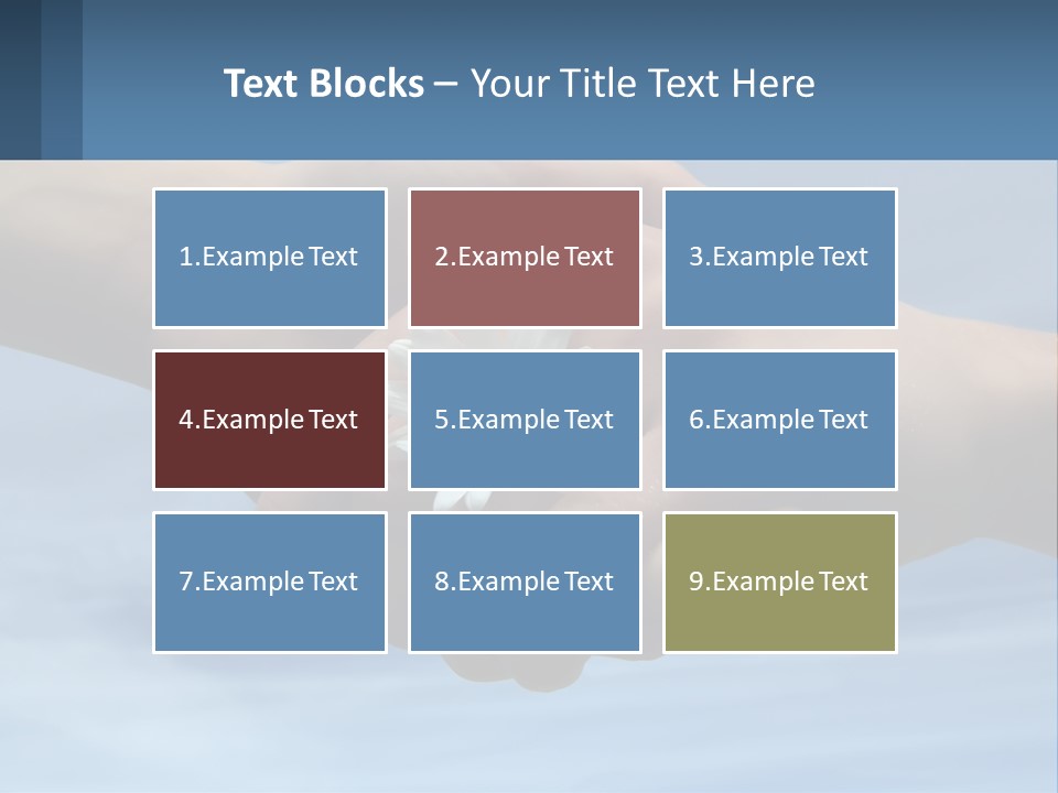 Two Care Join PowerPoint Template