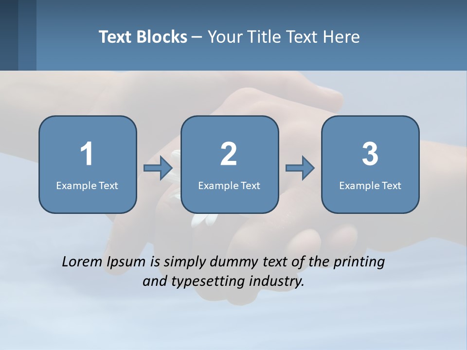 Two Care Join PowerPoint Template