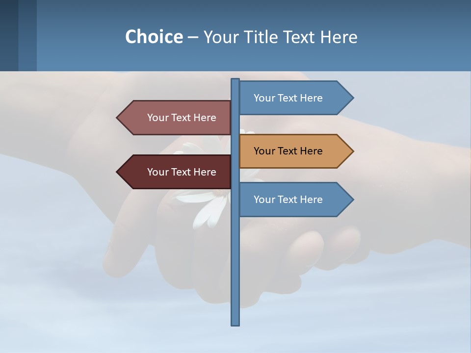 Two Care Join PowerPoint Template