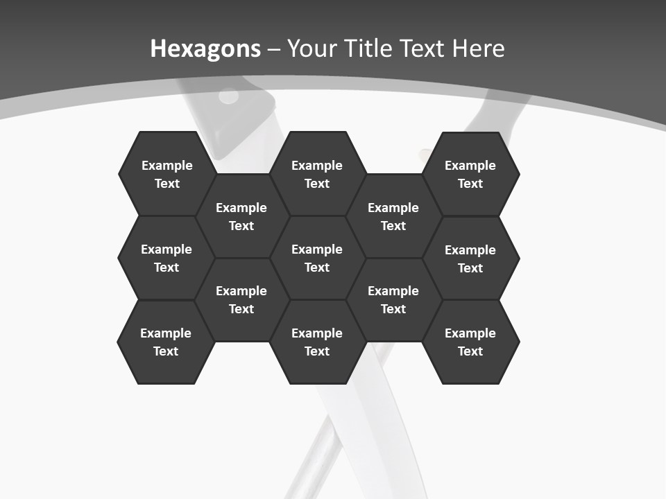 Silver White Black PowerPoint Template