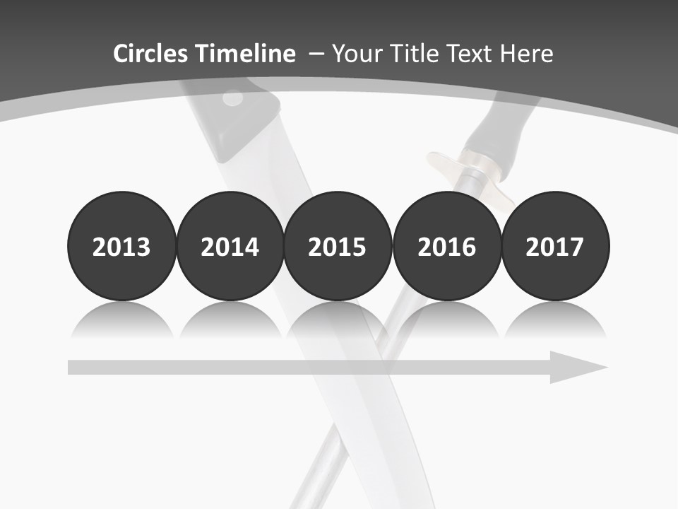 Silver White Black PowerPoint Template