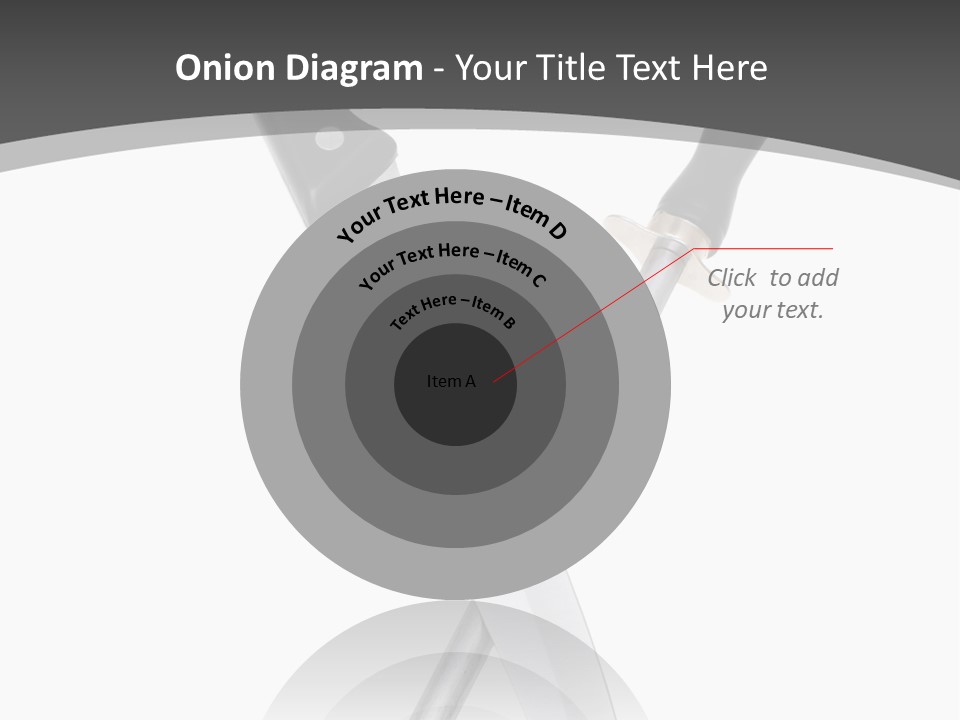 Silver White Black PowerPoint Template