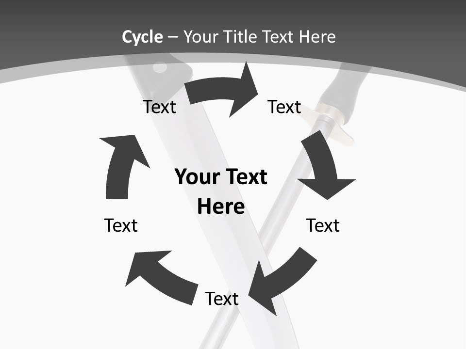 Silver White Black PowerPoint Template