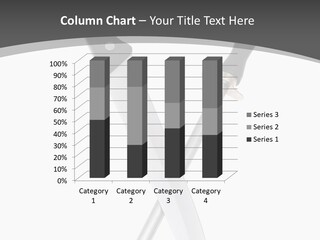 Silver White Black PowerPoint Template