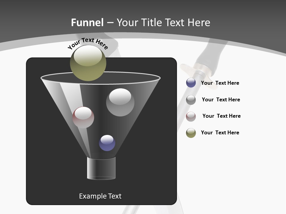 Silver White Black PowerPoint Template