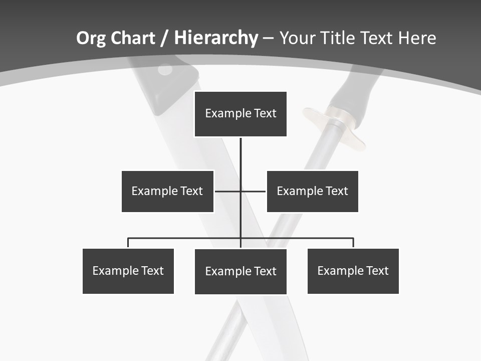 Silver White Black PowerPoint Template