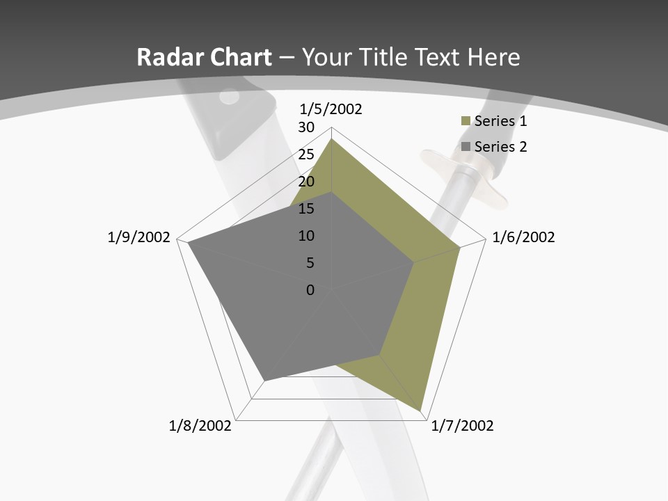 Silver White Black PowerPoint Template