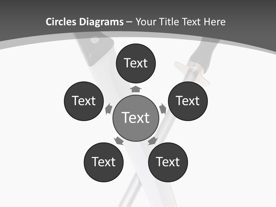 Silver White Black PowerPoint Template