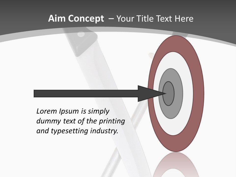 Silver White Black PowerPoint Template