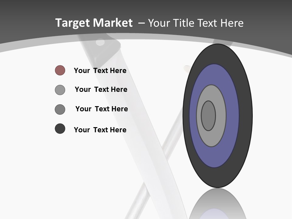 Silver White Black PowerPoint Template