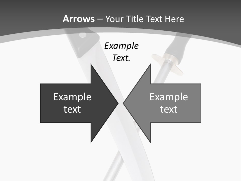 Silver White Black PowerPoint Template