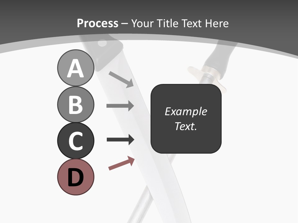 Silver White Black PowerPoint Template