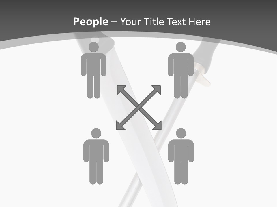 Silver White Black PowerPoint Template