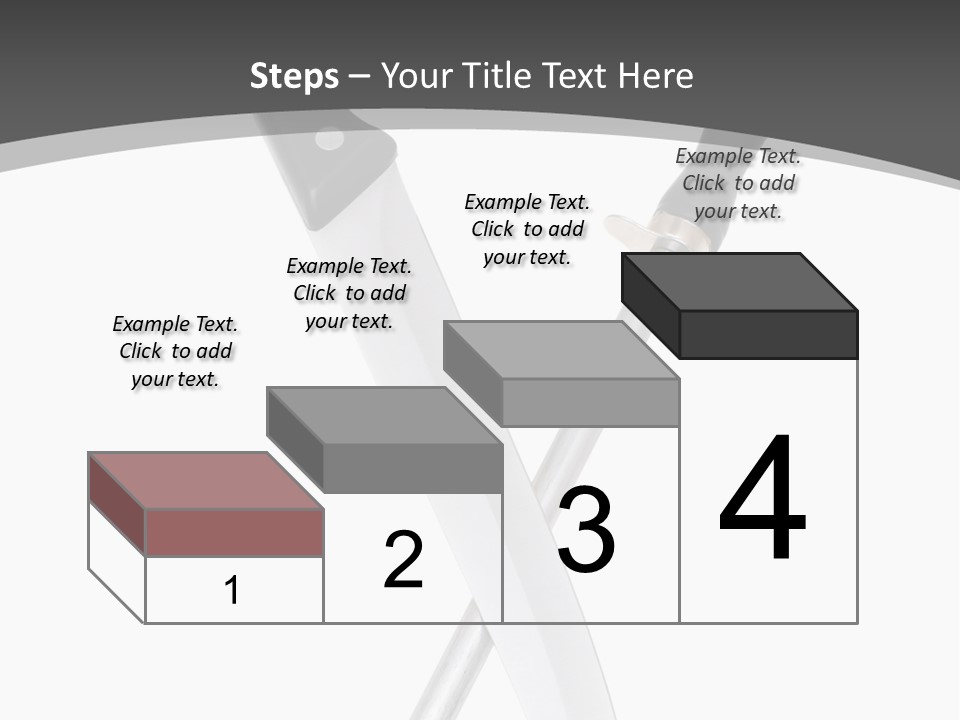 Silver White Black PowerPoint Template