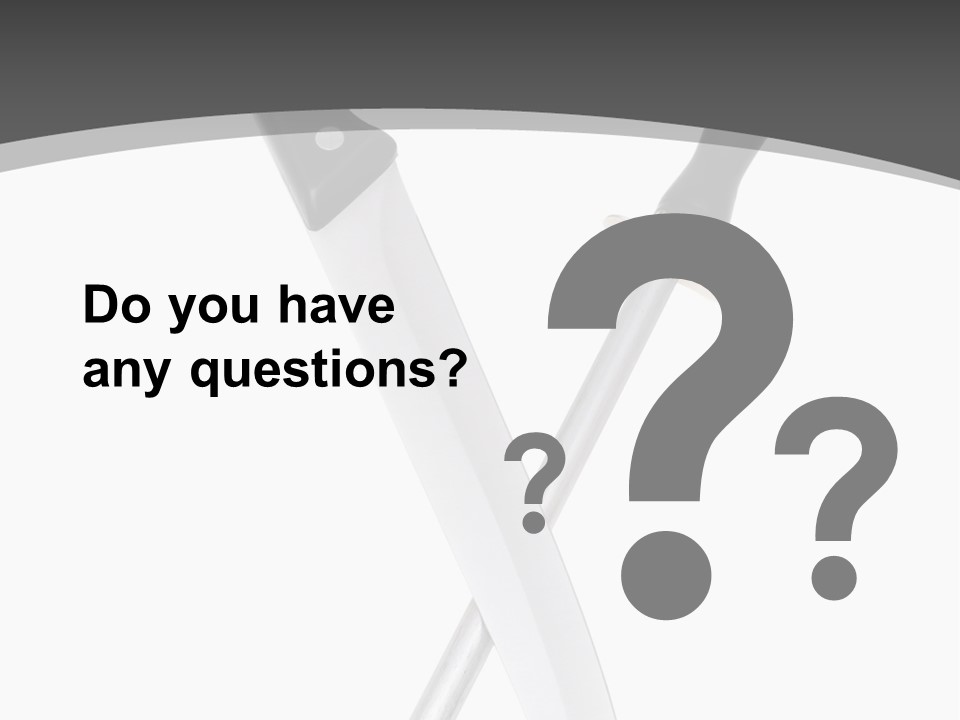 Silver White Black PowerPoint Template