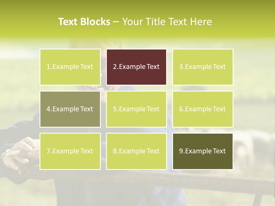 Occupation Shepherd Agriculture PowerPoint Template