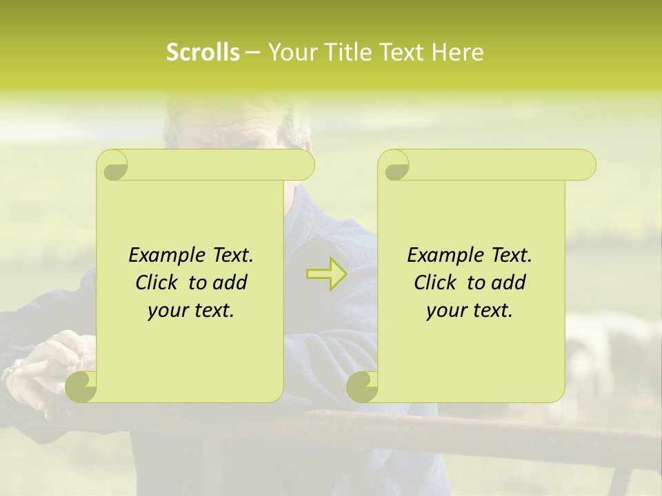 Occupation Shepherd Agriculture PowerPoint Template