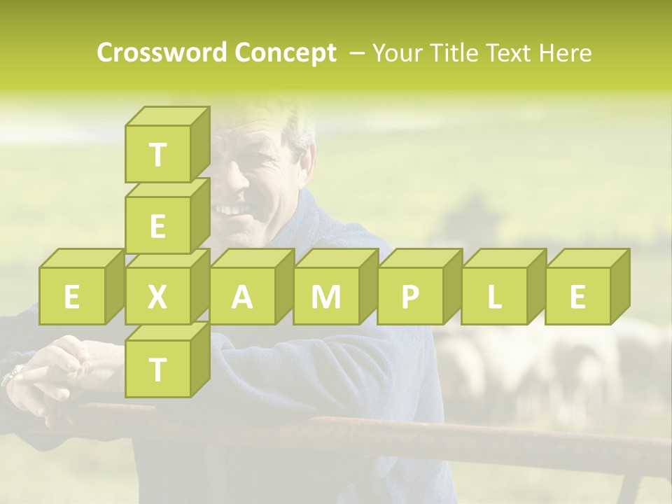 Occupation Shepherd Agriculture PowerPoint Template