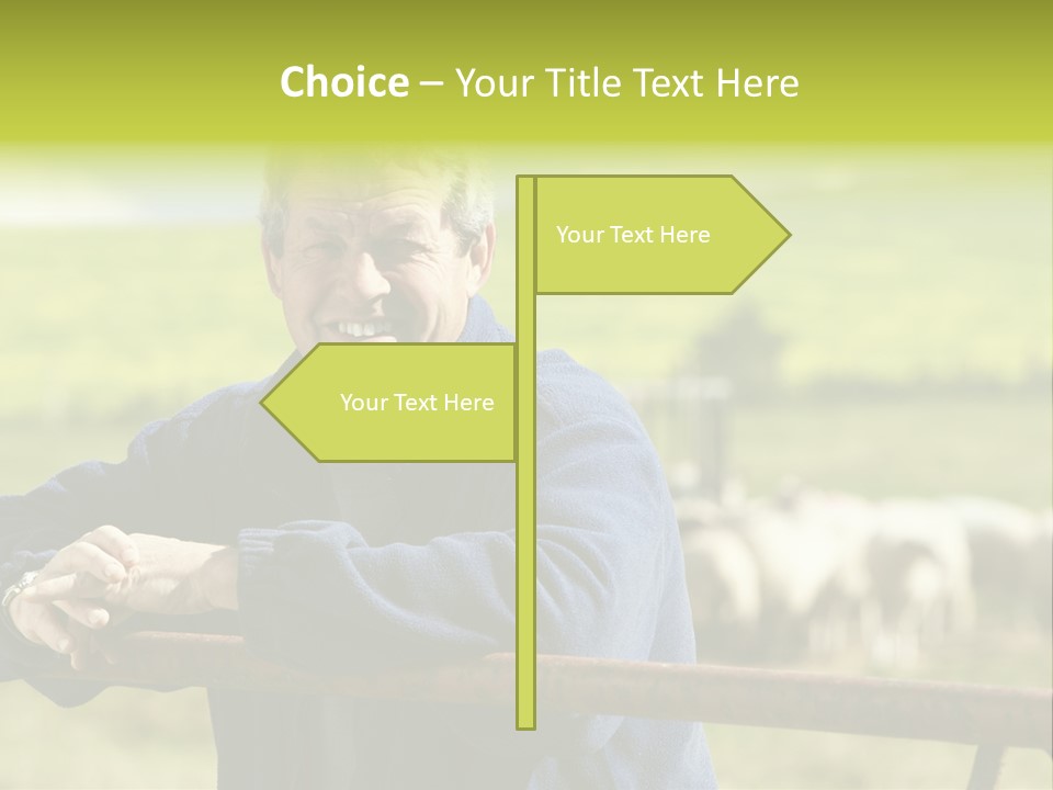 Occupation Shepherd Agriculture PowerPoint Template