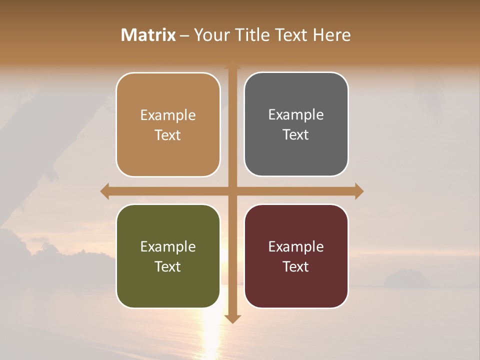 Sunrays Light Sun PowerPoint Template