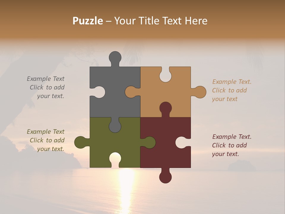 Sunrays Light Sun PowerPoint Template