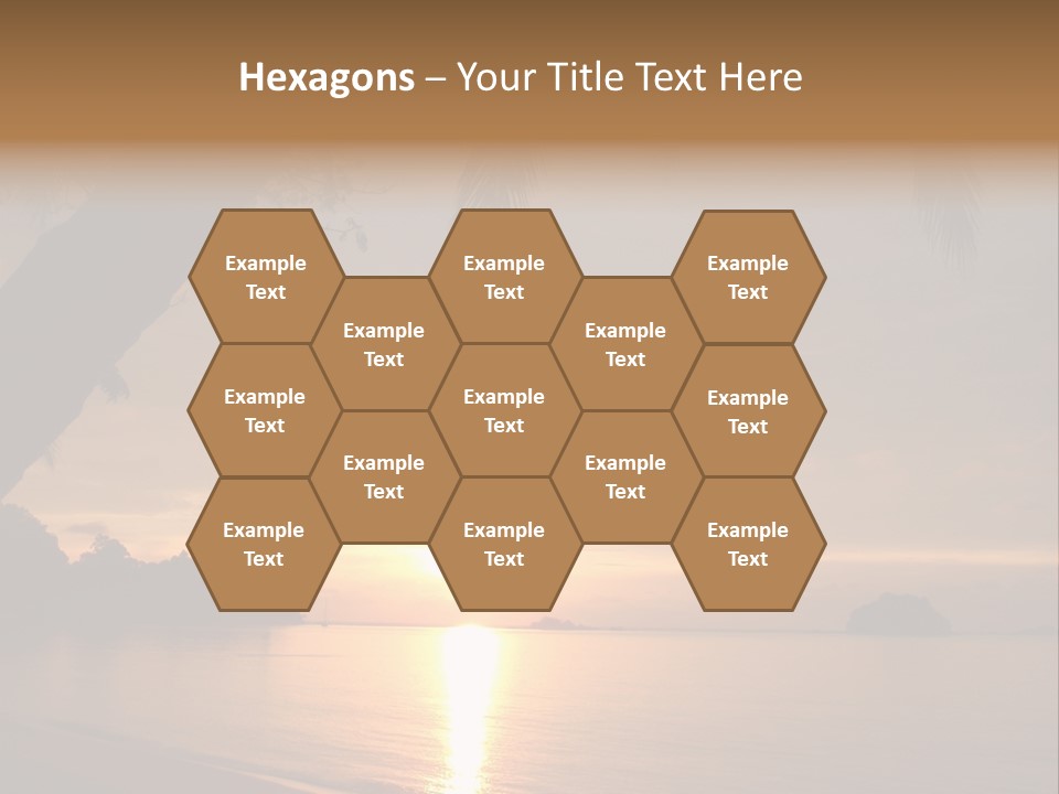 Sunrays Light Sun PowerPoint Template