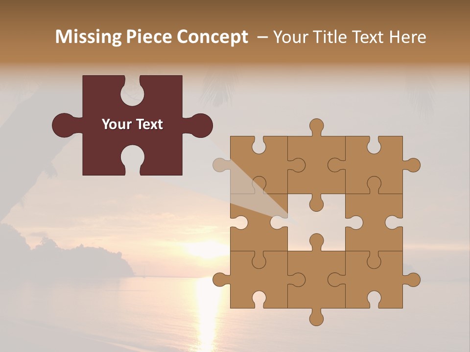 Sunrays Light Sun PowerPoint Template