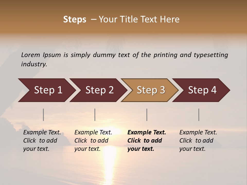 Sunrays Light Sun PowerPoint Template