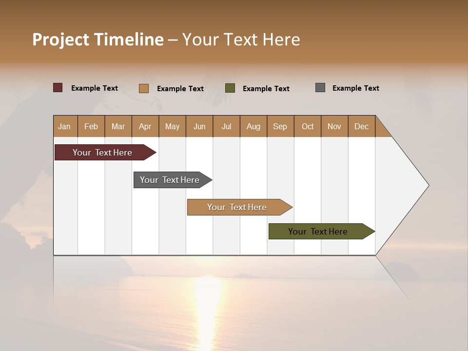 Sunrays Light Sun PowerPoint Template