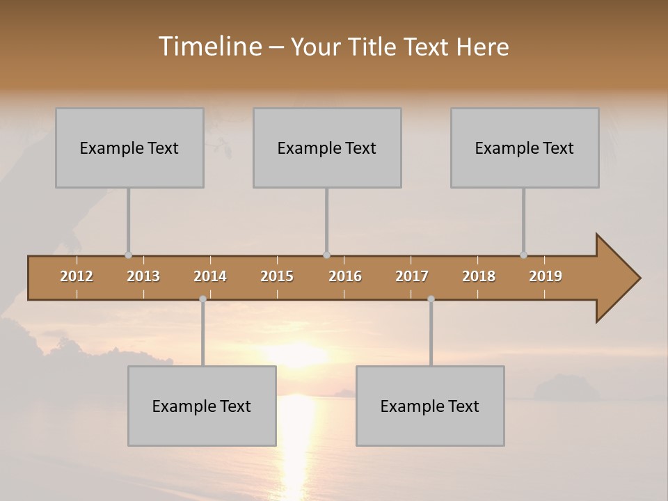 Sunrays Light Sun PowerPoint Template