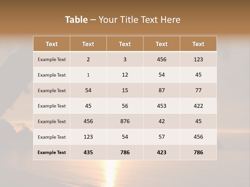 Sunrays Light Sun PowerPoint Template