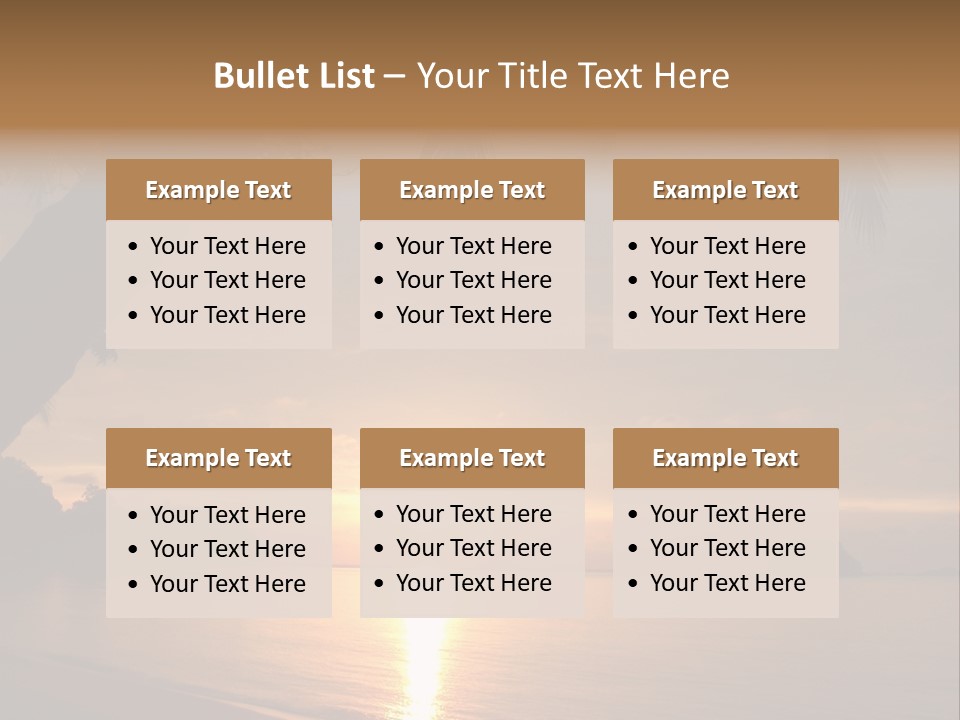 Sunrays Light Sun PowerPoint Template
