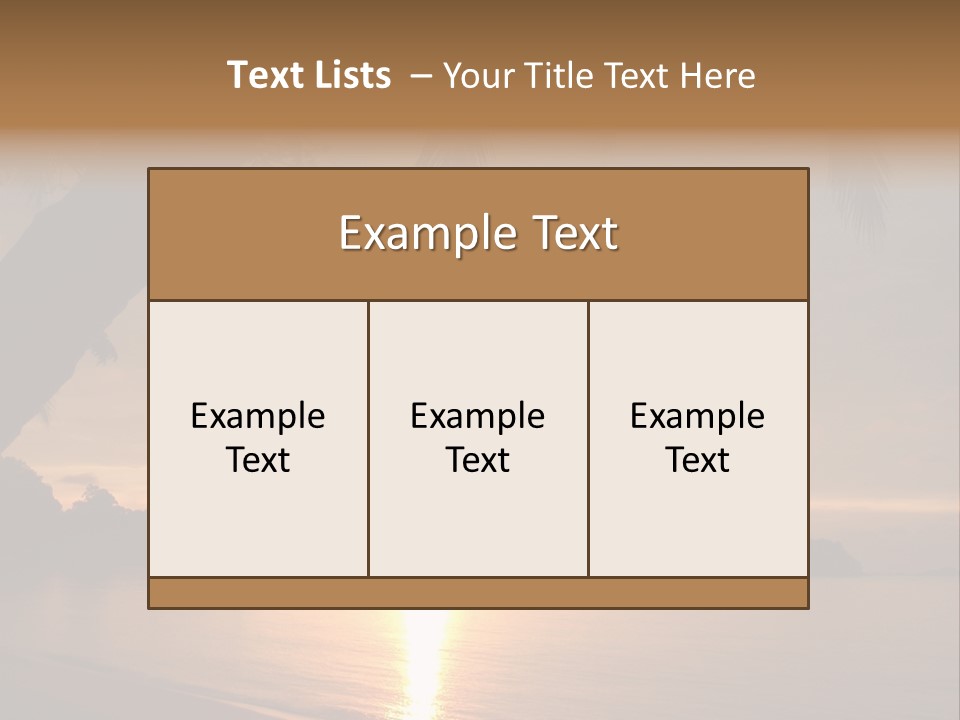 Sunrays Light Sun PowerPoint Template