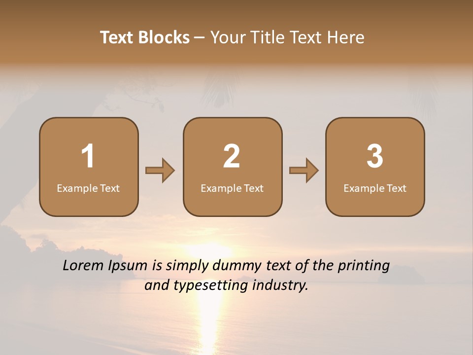 Sunrays Light Sun PowerPoint Template