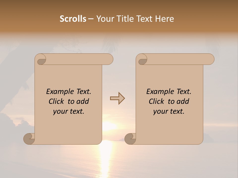 Sunrays Light Sun PowerPoint Template