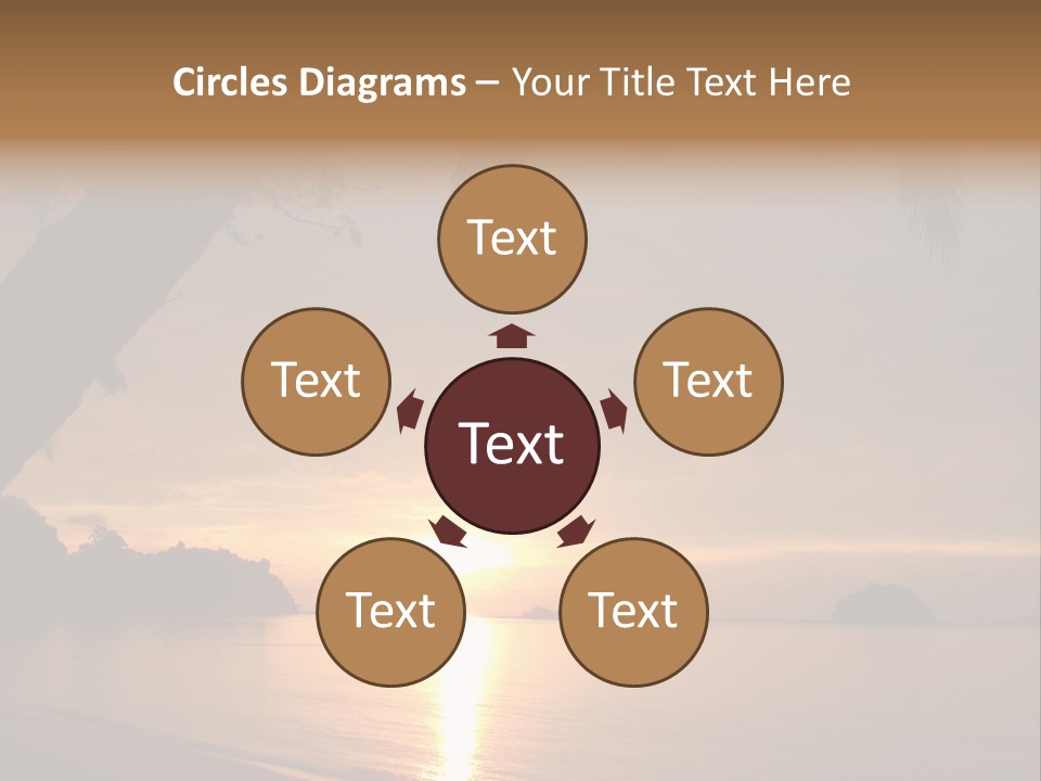 Sunrays Light Sun PowerPoint Template